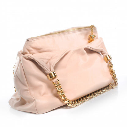 Chanel Calfskin Rodeo Drive Hobo Beige 3 of 7