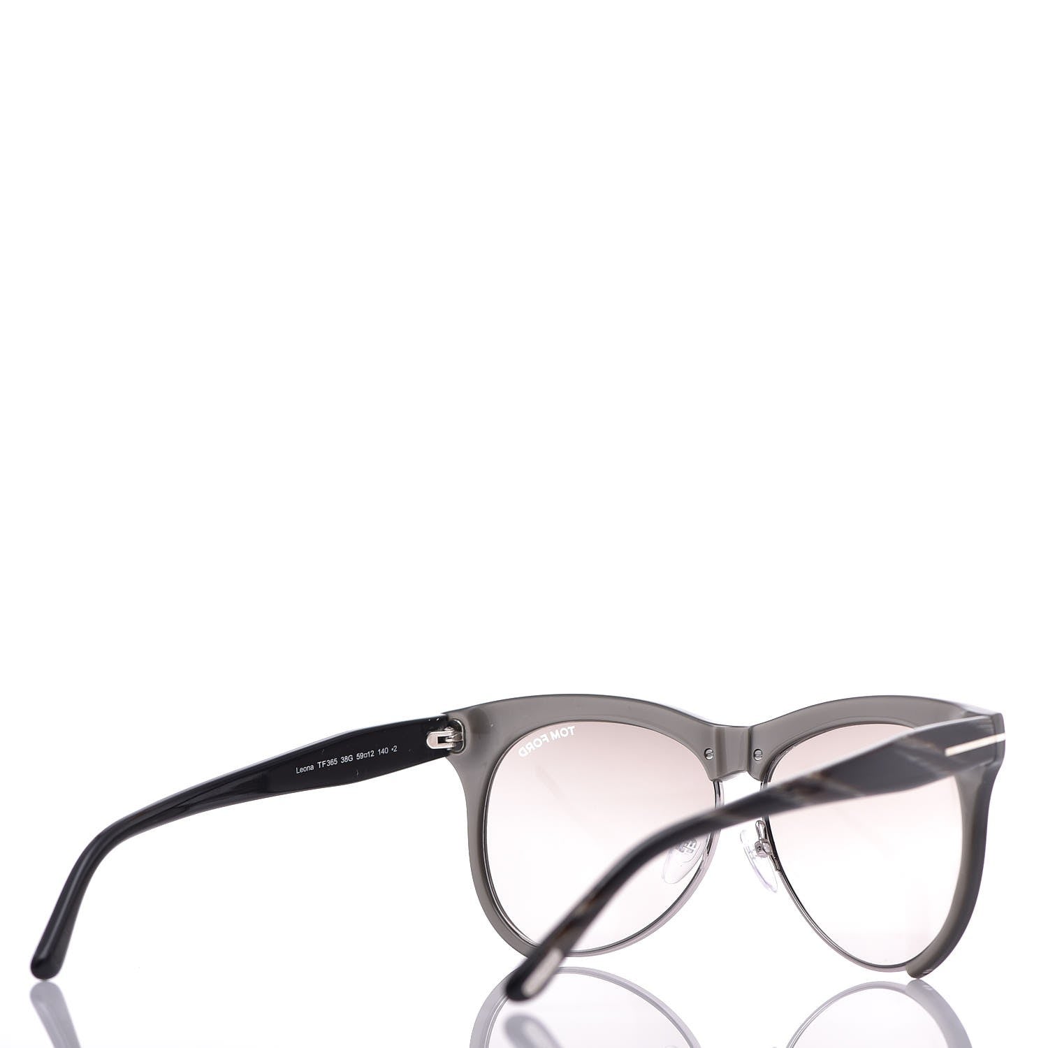 Tom Ford Leona Sunglasses TF365 Grey 4 of 9
