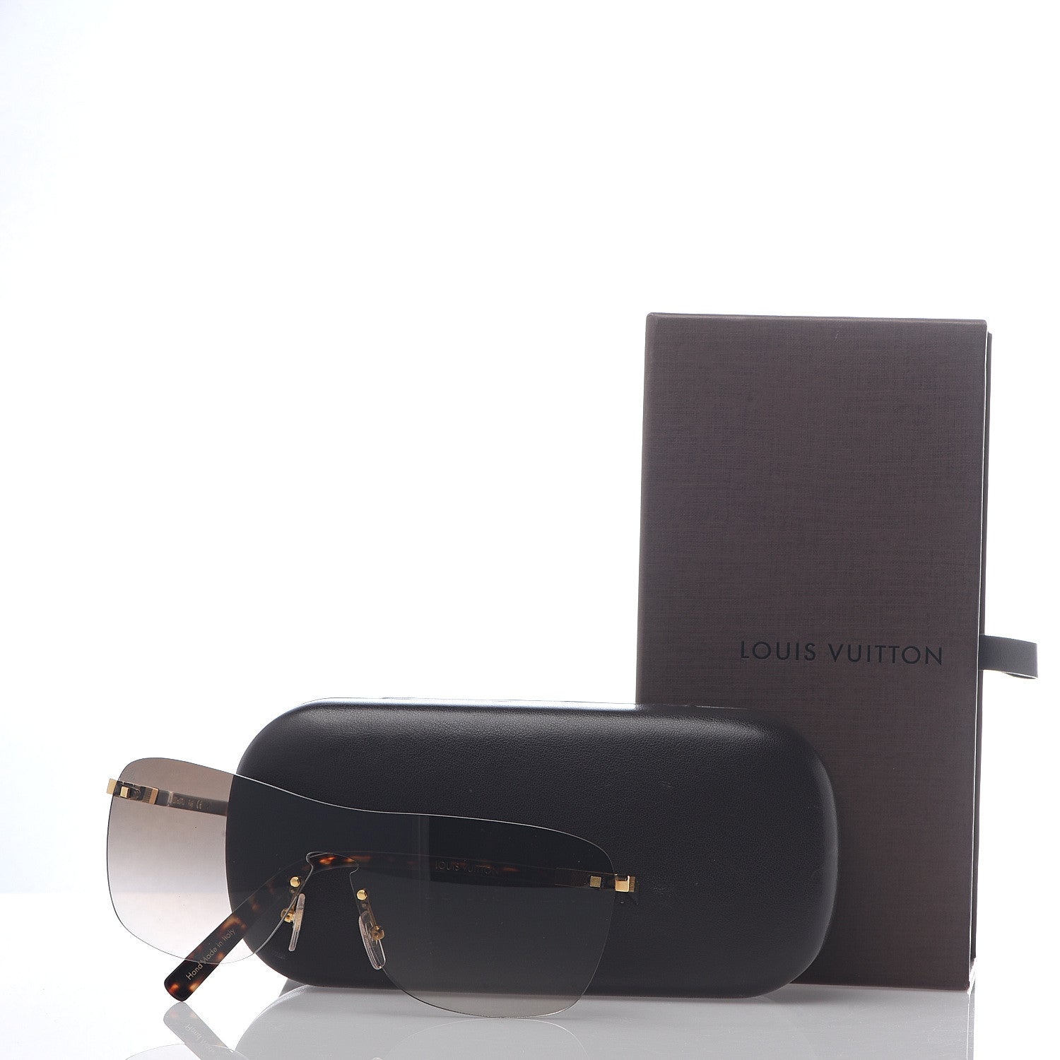Louis Vuitton Damier Sunglasses Z0607U Gold 8 of 8