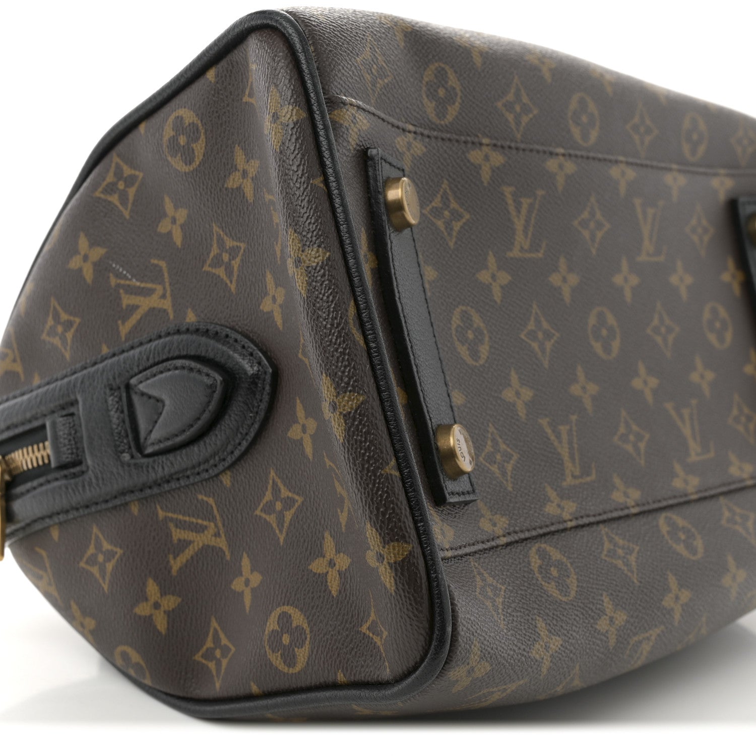 Louis Vuitton Monogram Golden Arrow Speedy Black 8 of 9