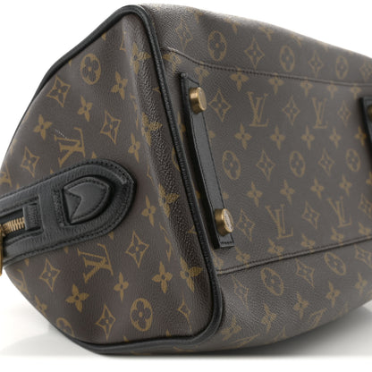 Louis Vuitton Monogram Golden Arrow Speedy Black 8 of 9