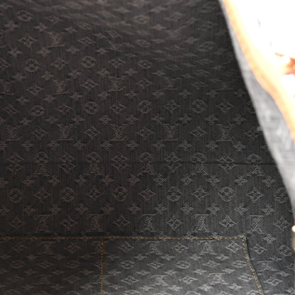 Louis Vuitton Monogram Denim CarryAll MM Washed Grey 6 of 10