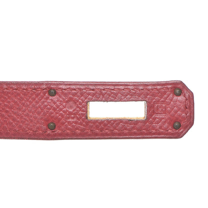 Hermes Courchevel Birkin 40 Rouge 22 of 46
