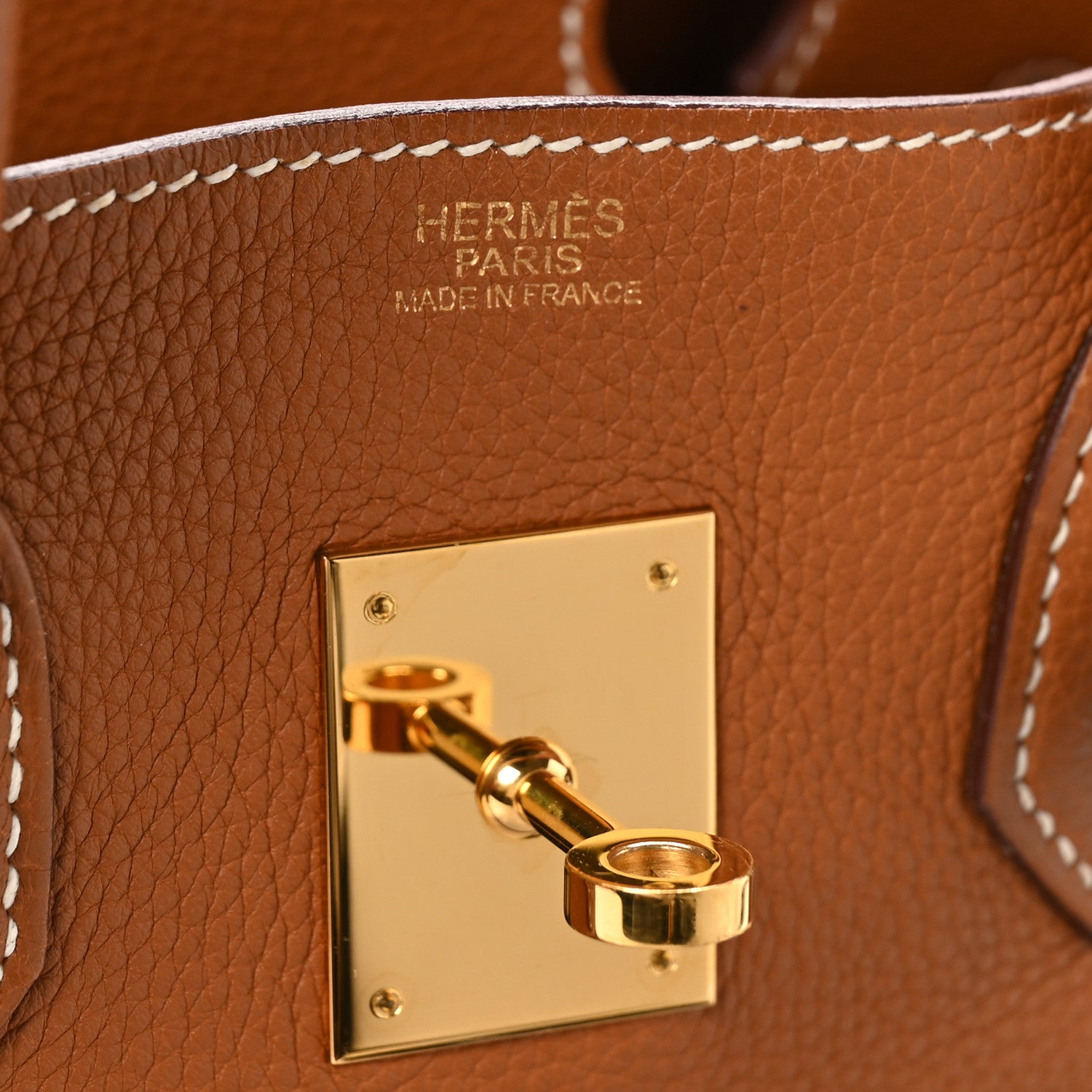Hermes Taurillon Clemence Birkin 30 Gold 6 of 11