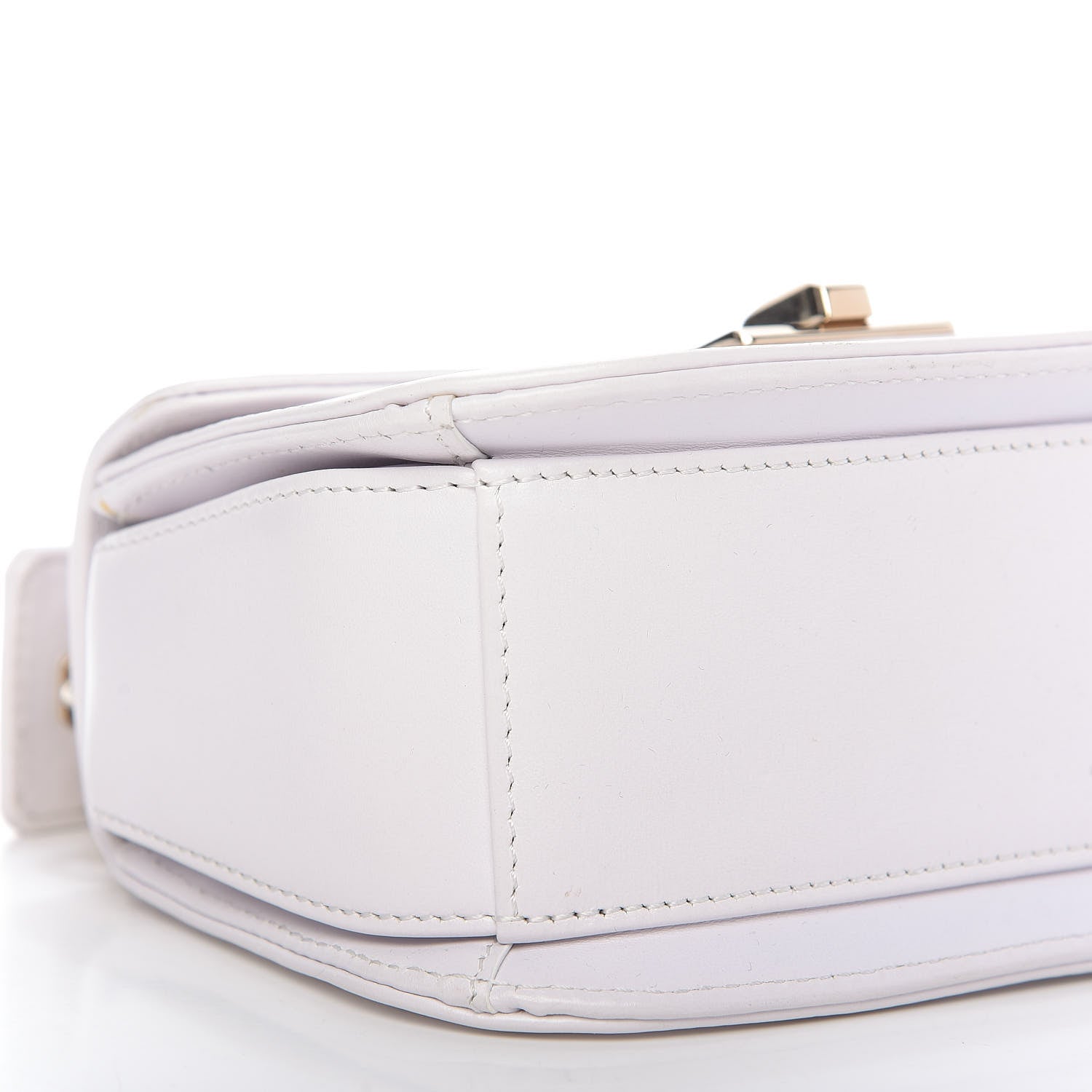 Valentino Garavani Calfskin VLTN Small Shoulder Bag White 7 of 9