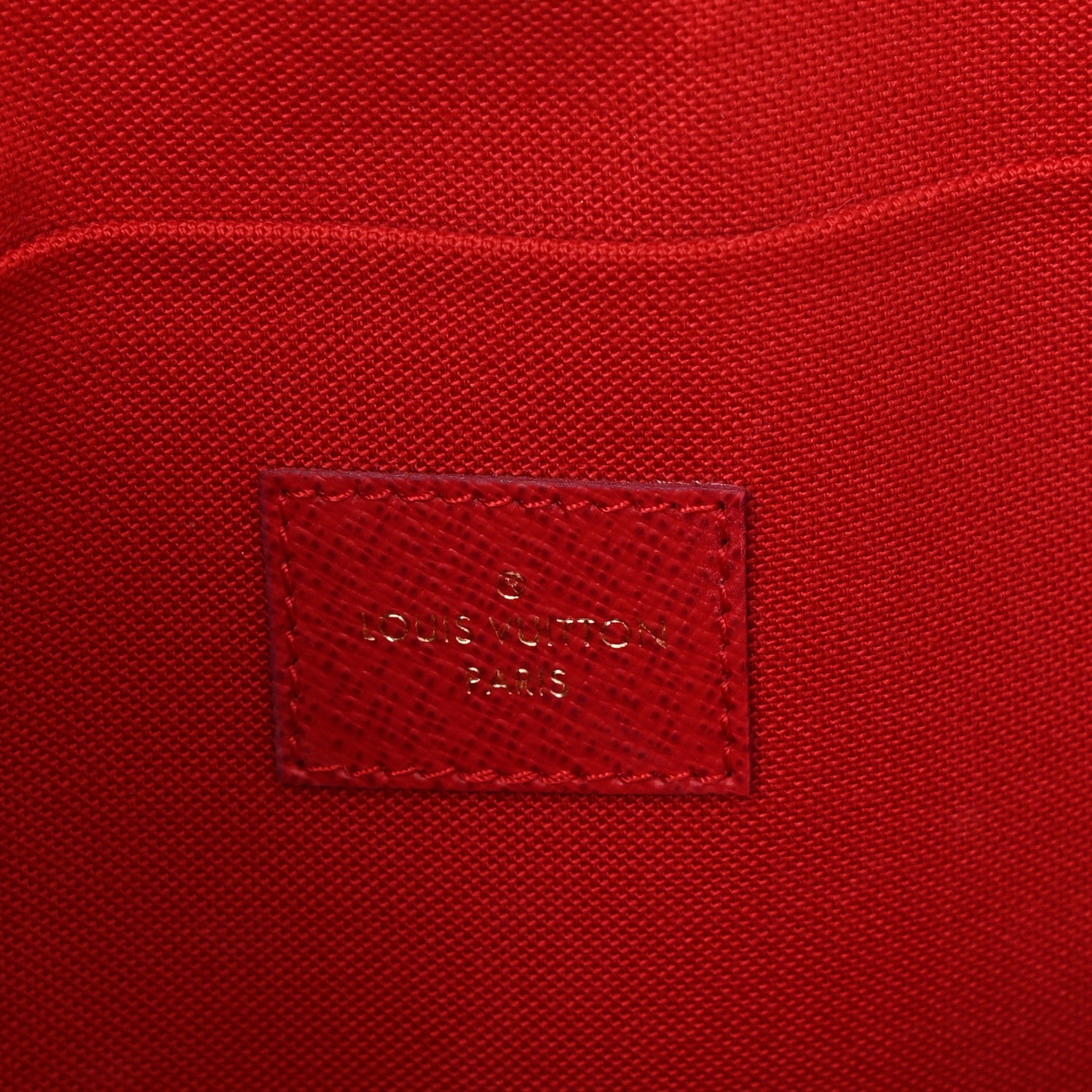 Louis Vuitton Damier Ebene Pochette Felicie Chain Wallet 6 of 10