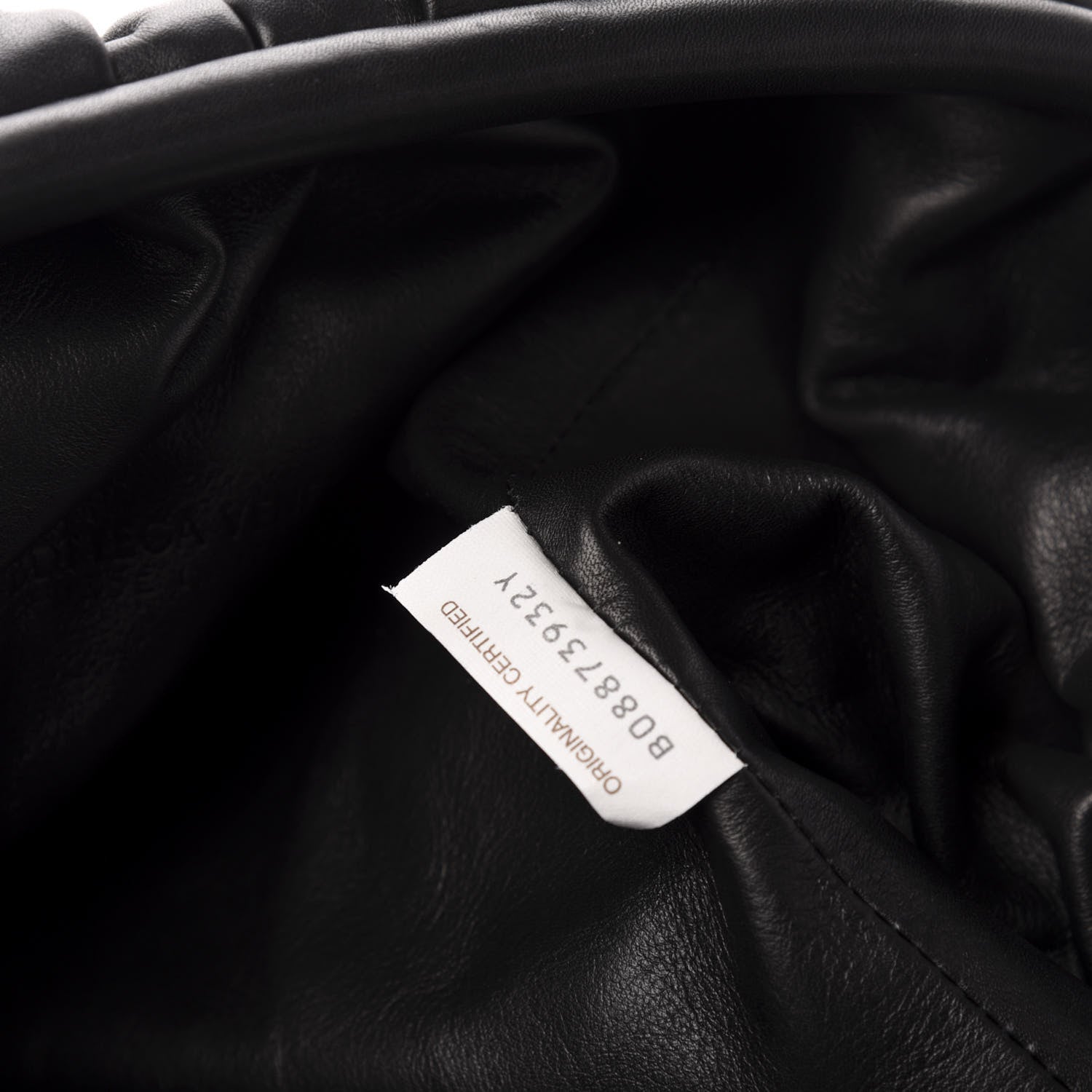 Bottega Veneta Smooth Butter Calf The Pouch Oversized Clutch Black 8 of 13