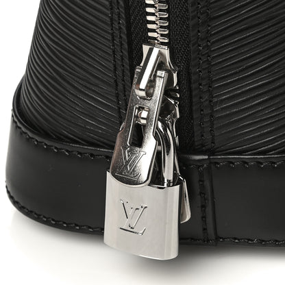 Louis Vuitton Epi Alma BB Black 11 of 12