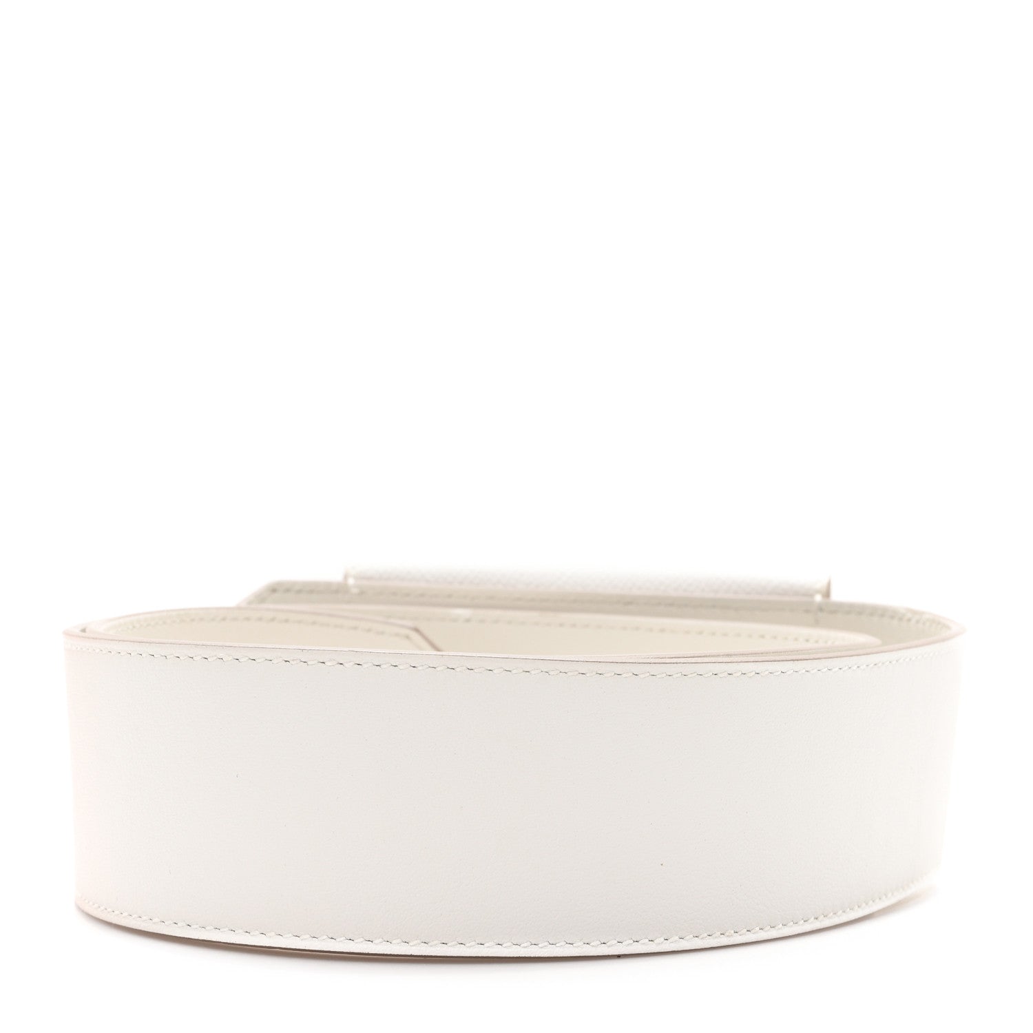 Hermes Swift Epsom Pocket Kelly Shoulder Strap Craie Mushroom 2 of 6