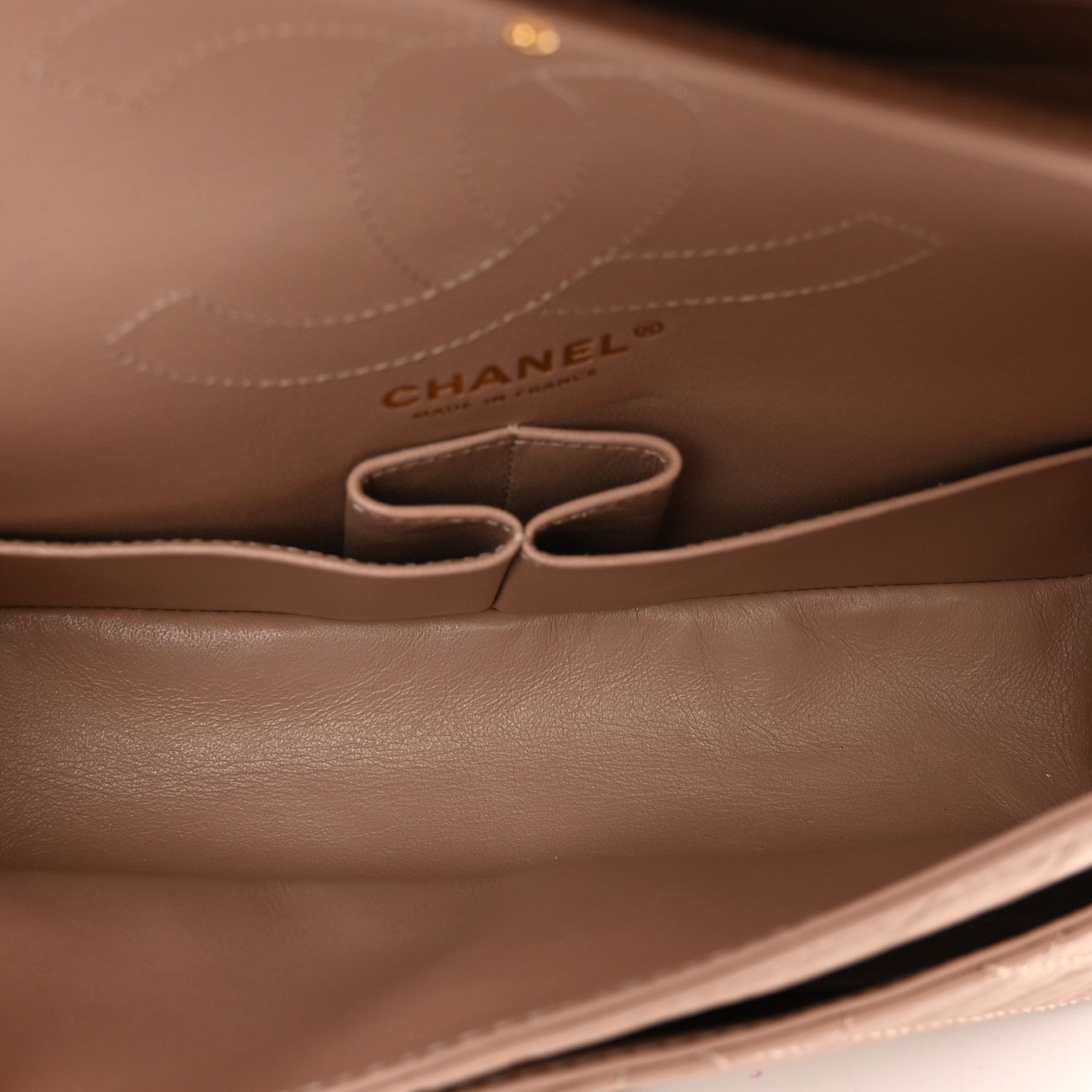 Chanel Aged Calfskin Quilted 2.55 Reissue 225 Flap Light Beige 6 of 10