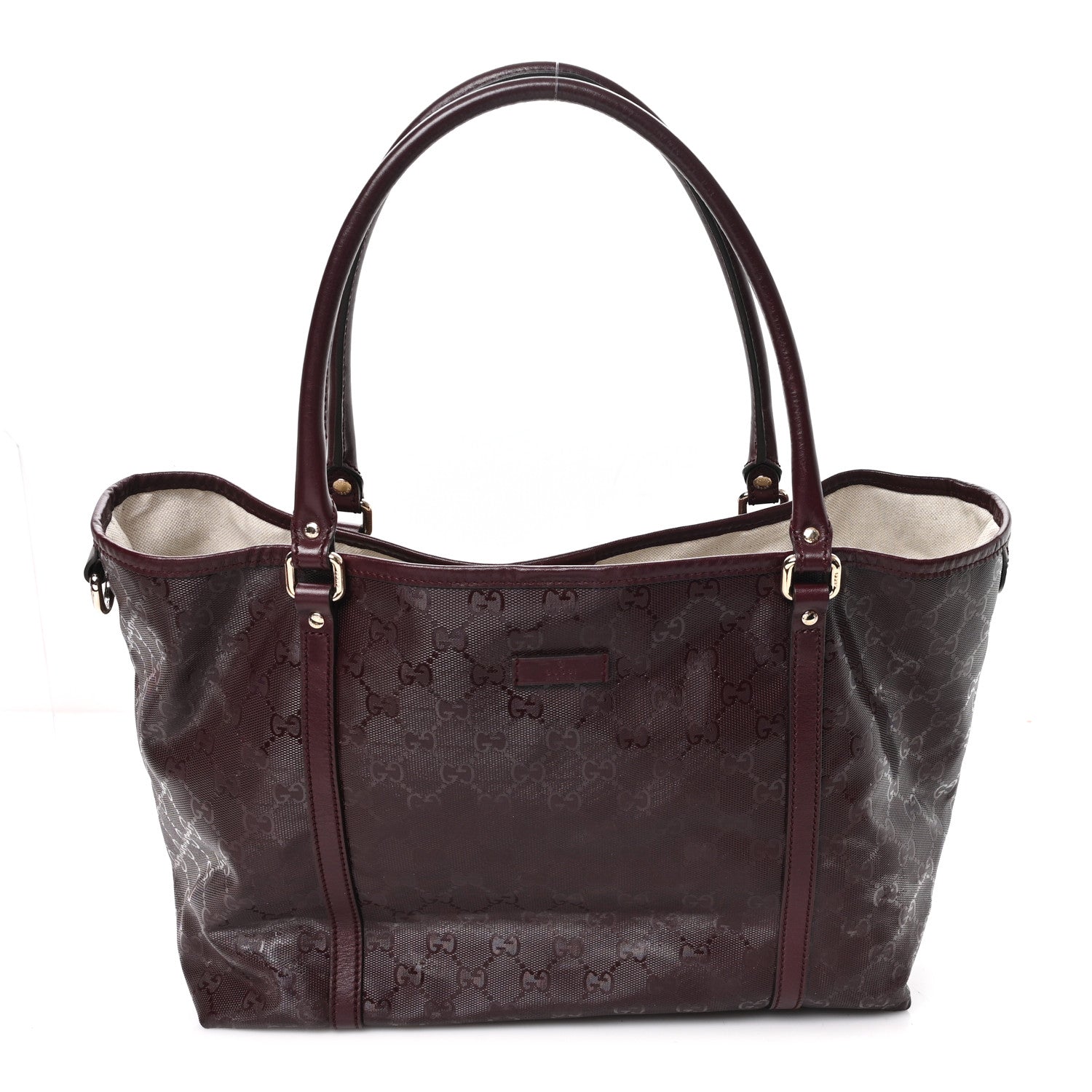 Gucci Imprime Monogram Medium Joy Tote Bordeaux 1 of 10