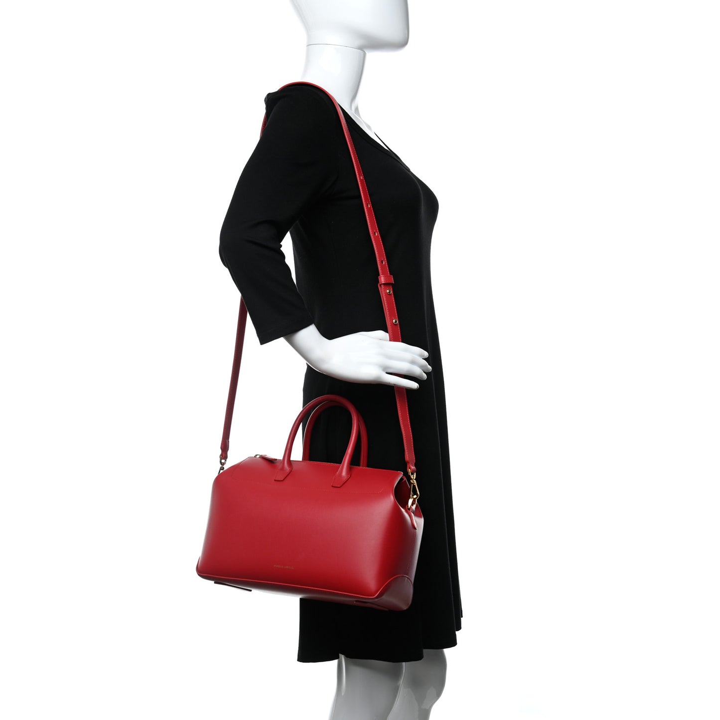 Calfskin Mini Travel Crossbody Bag Flamma