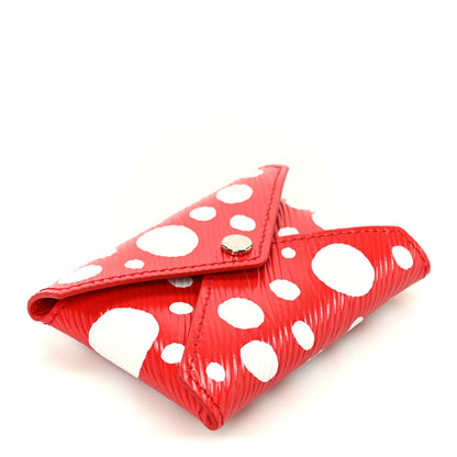 Louis Vuitton LV X YK Epi Small Kirigami Pochette Red White 4 of 9