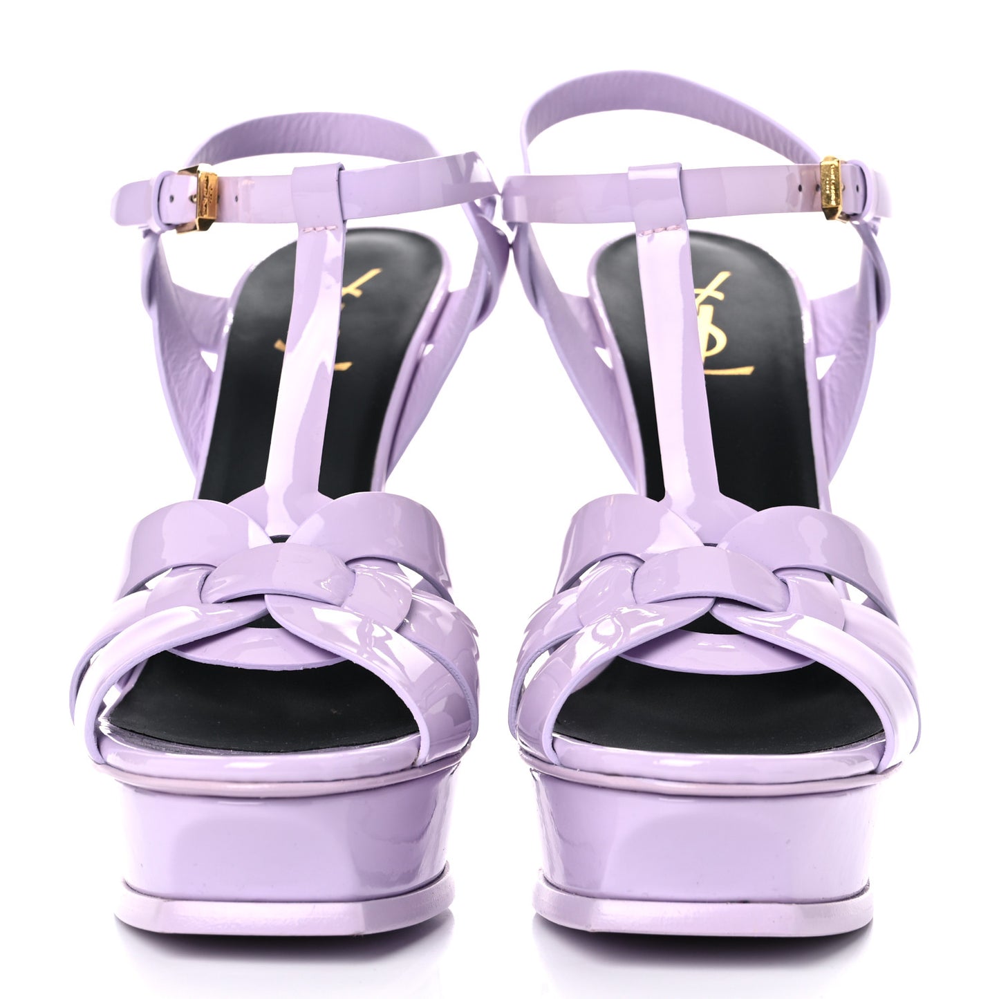 Patent Tribute 105 Platform Sandals 40 Lavender