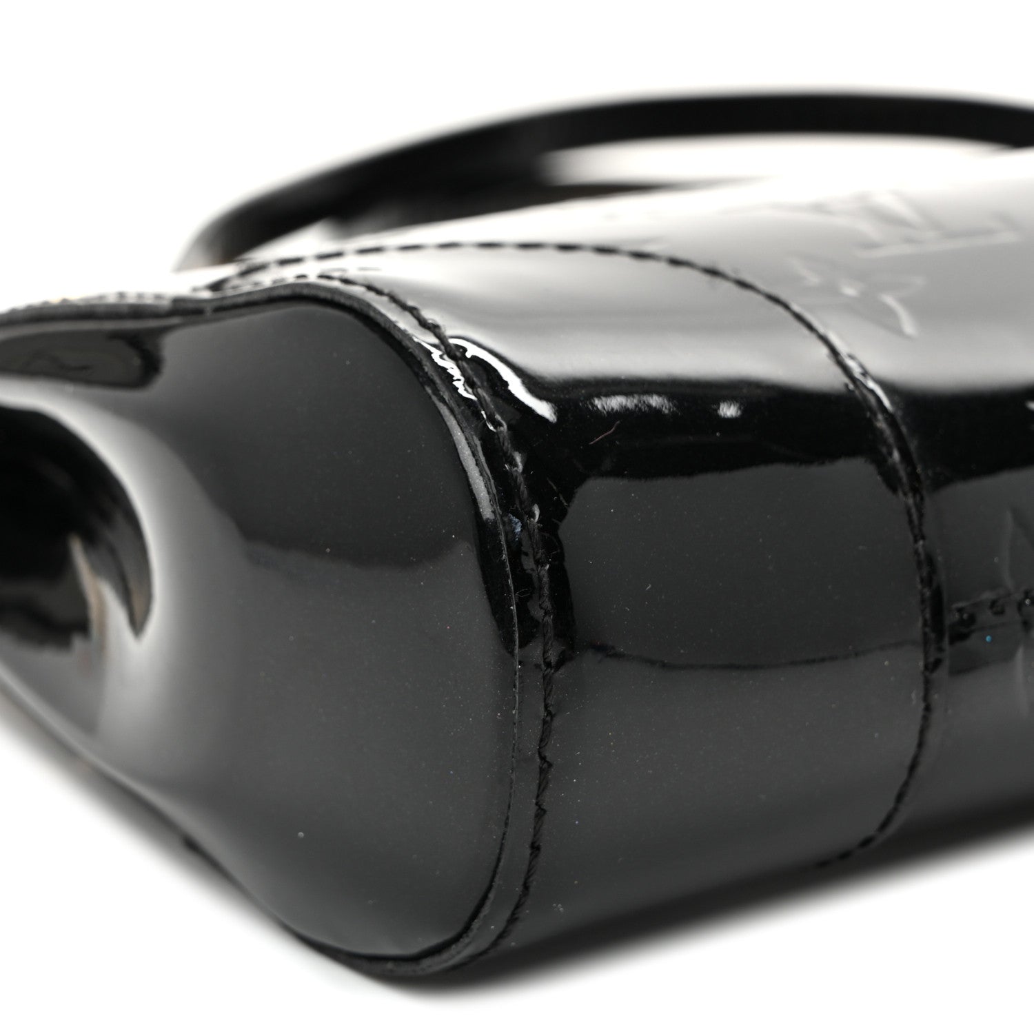 Louis Vuitton Vernis Santa Monica Clutch Noir Magnetique 9 of 10