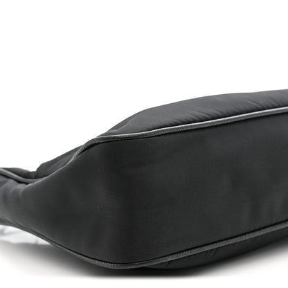 Prada Nylon Re-Edition 2005 Shoulder Bag Black 9 of 12