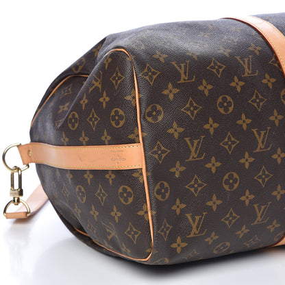 Louis Vuitton Monogram Keepall Bandouliere 50 9 of 10