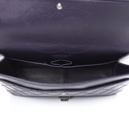 Chanel Aged Calfskin Quilted 2.55 Reissue 227 Flap Dark Purple 7 of 12