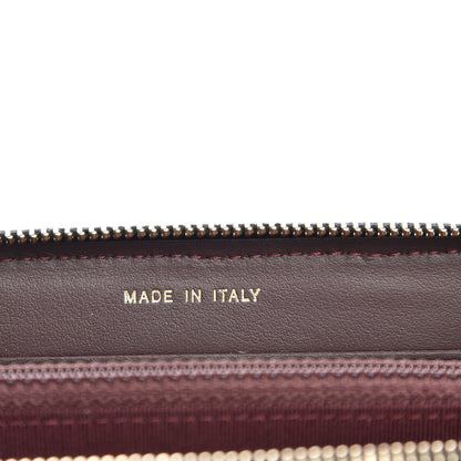 Chanel Aged Calfskin Quilted Small Lucky Charms 2.55 Reissue Zip Around Wallet Black 8 of 10