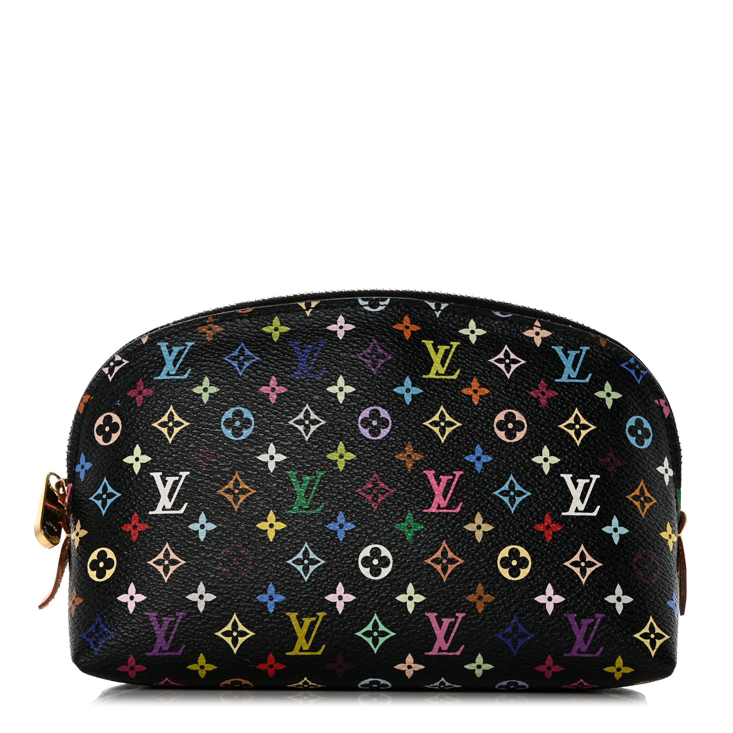 Monogram Multicolor Cosmetic Pouch Black Grenade