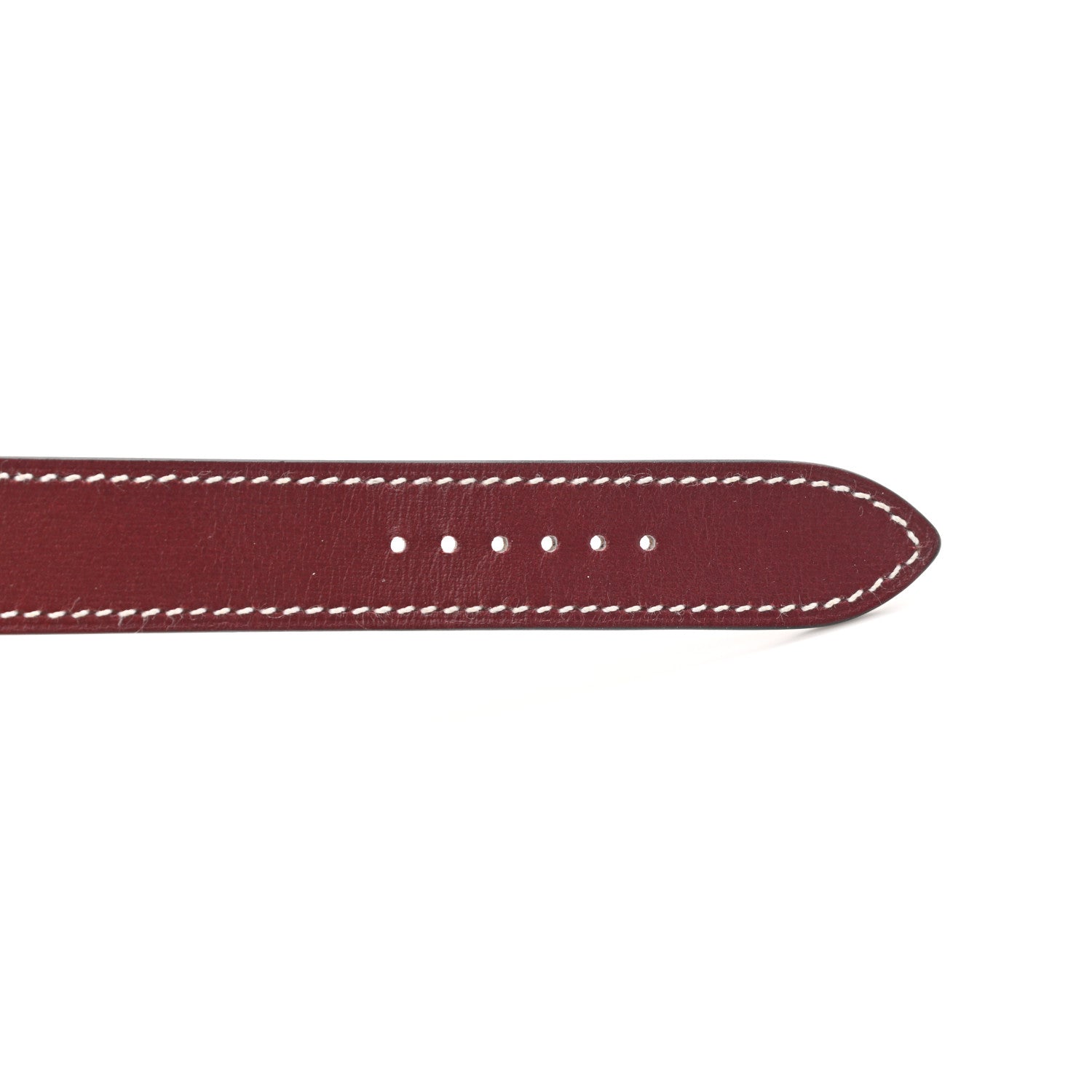 Hermes Swift Heure H Hour Watch PM Double Tour Strap Rouge H 3 of 7
