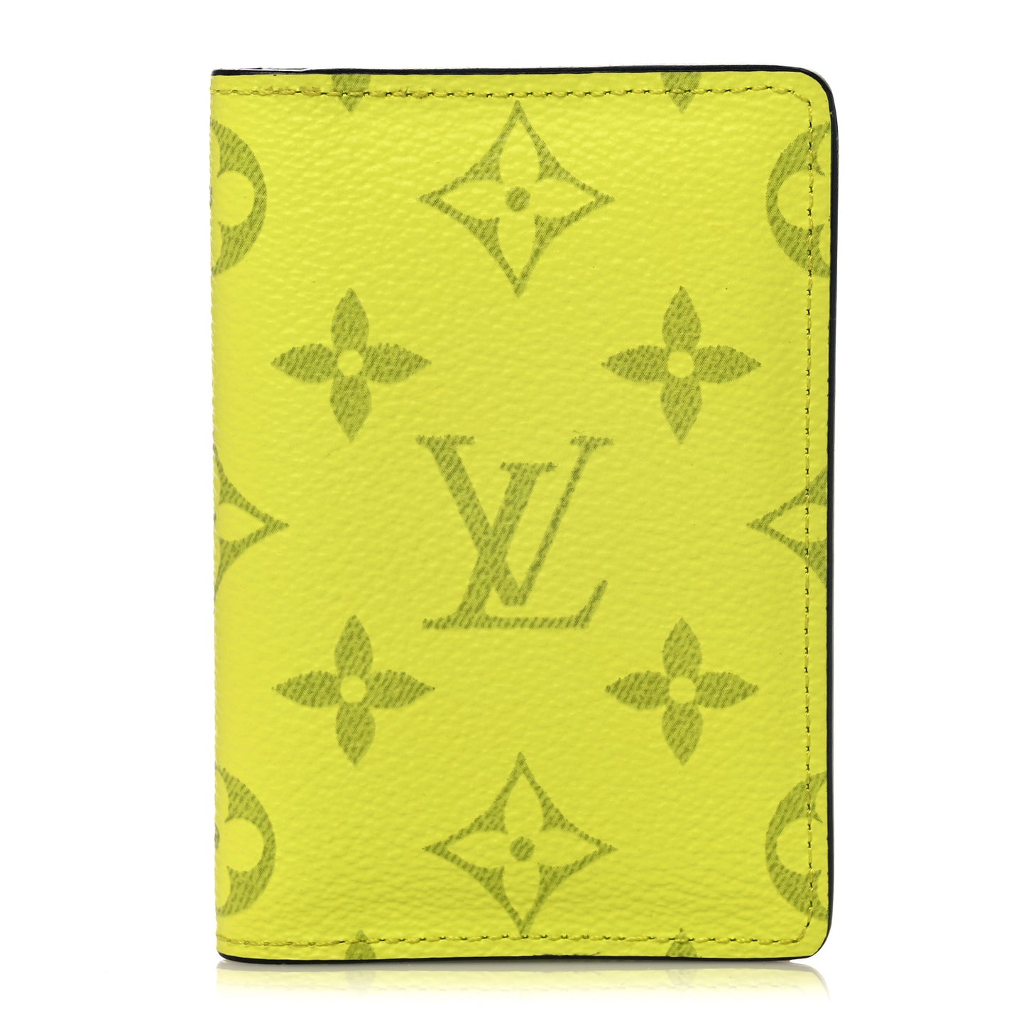 Monogram Taiga Pocket Organizer Yellow