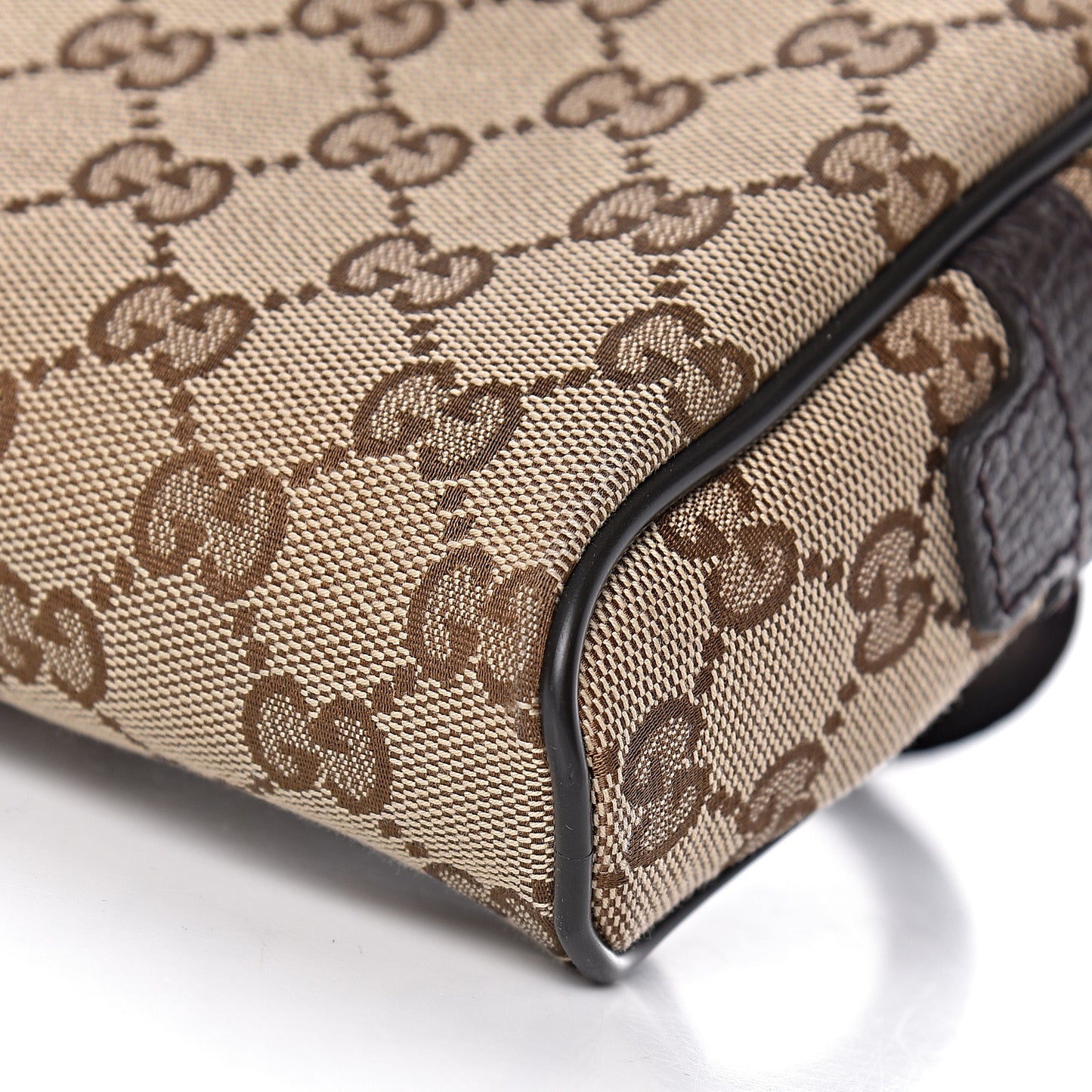 Monogram Belt Bag Dark Brown