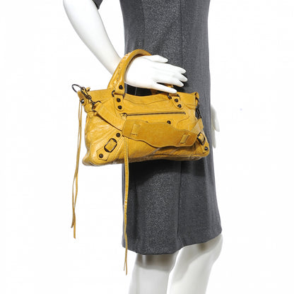 Balenciaga Agneau Classic Hardware First Moutarde 2 of 9