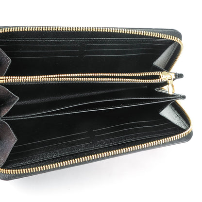 Louis Vuitton Epi Zippy Wallet Black 5 of 7