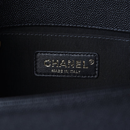 Chanel Caviar Quilted Medium Boy Flap Black 5 of 10