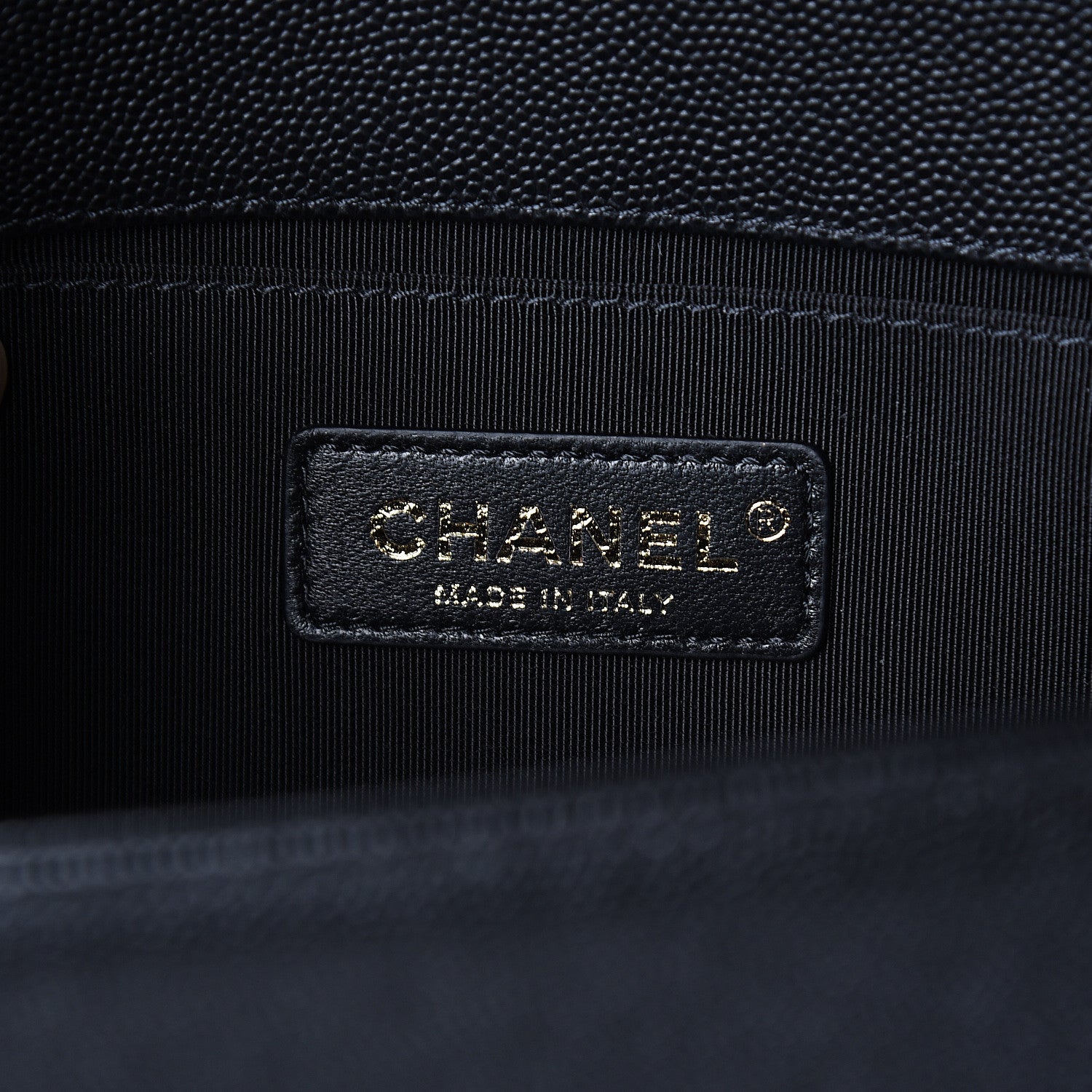 Chanel Caviar Quilted Medium Boy Flap Black 5 of 10