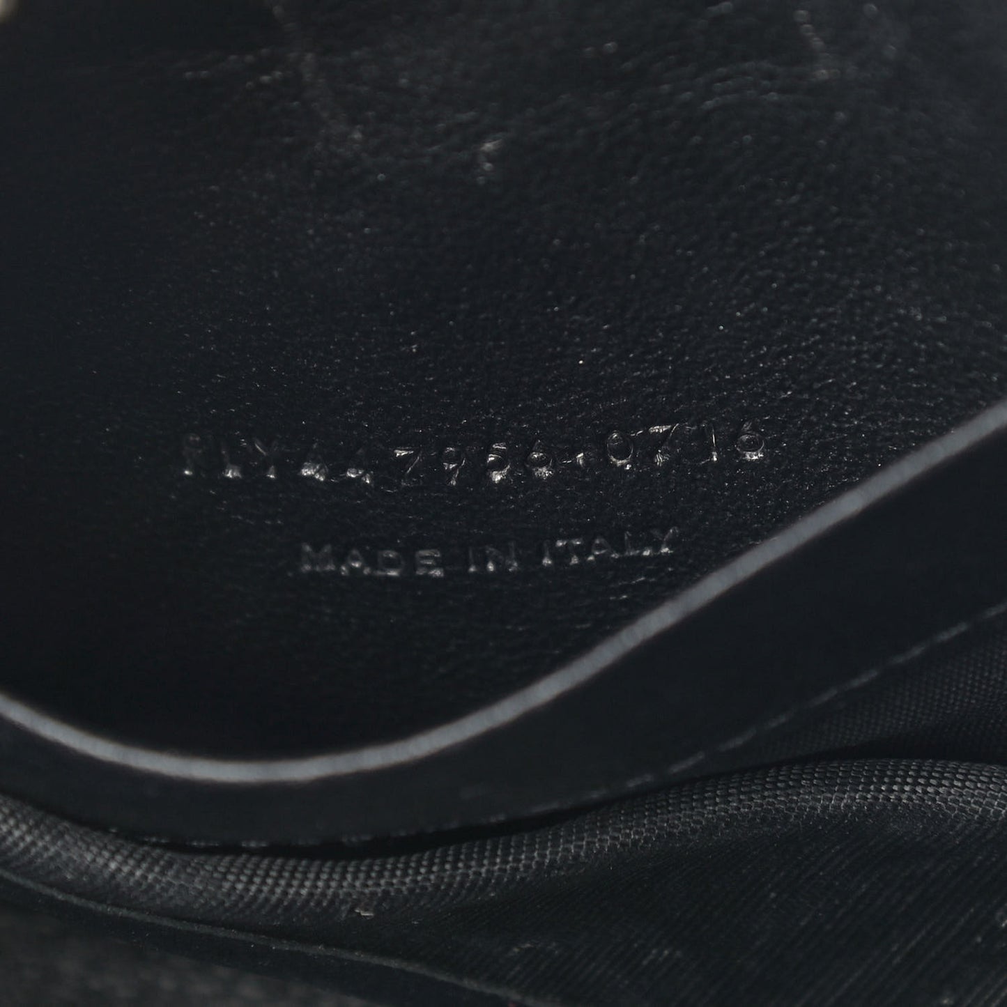 Calfskin Heart Monogram Lou Camera Bag Black