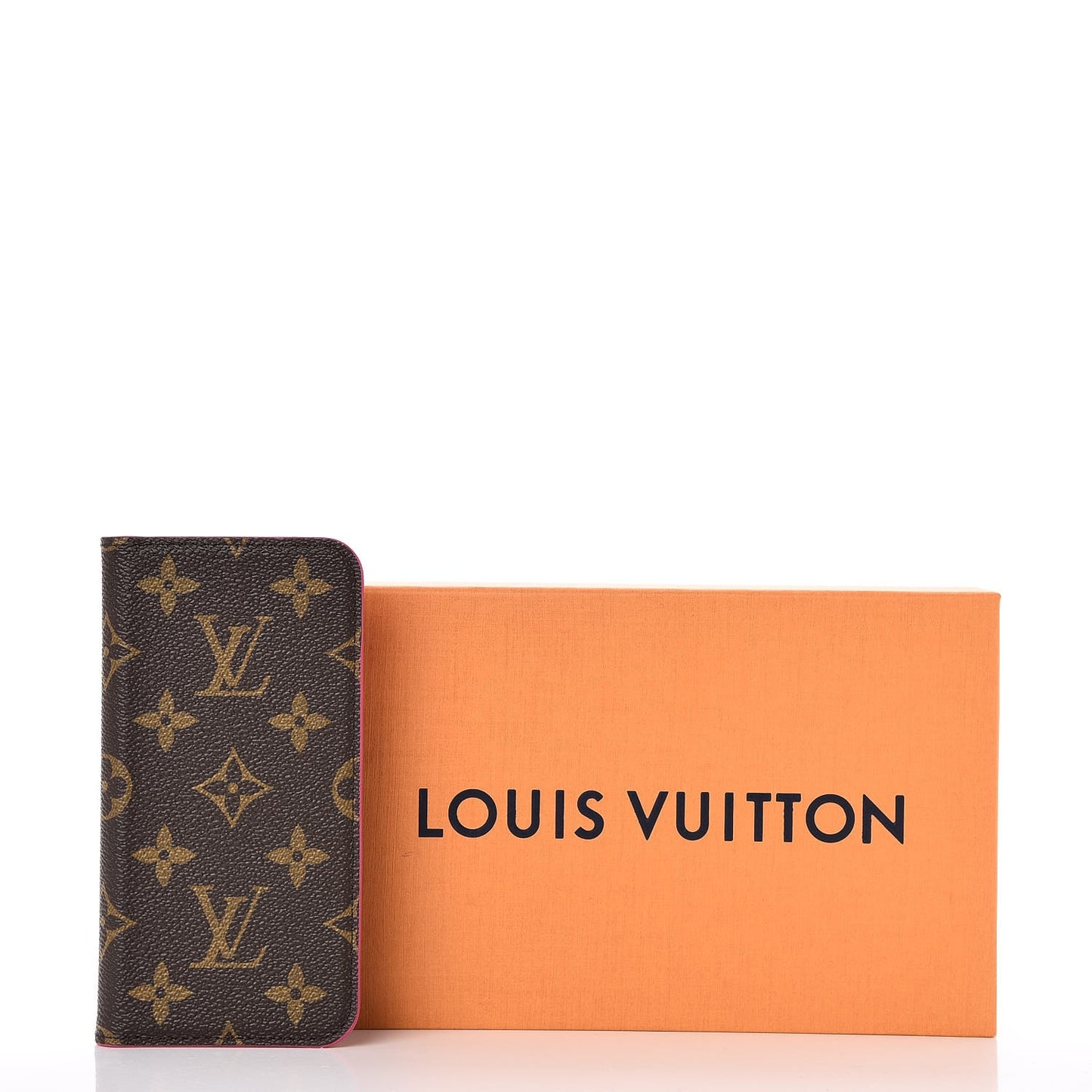 Monogram iPhone X Folio Case Rose