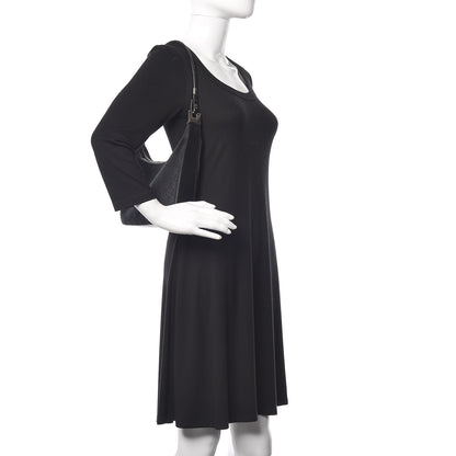 Gucci Monogram GG Small Clasp Hobo Black 2 of 9