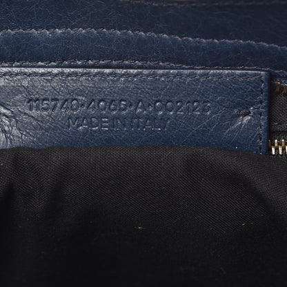 Balenciaga Agneau Classic Hardware City Bleu de Minuit 8 of 11