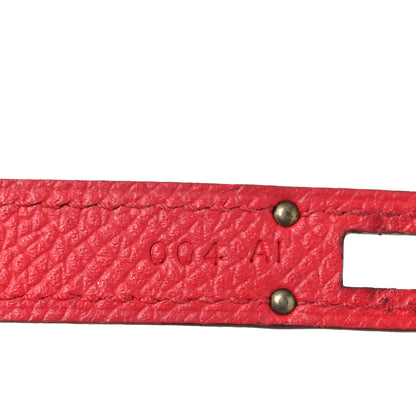 Hermes Epsom Kelly Longue Wallet Rouge Pivoine 13 of 28