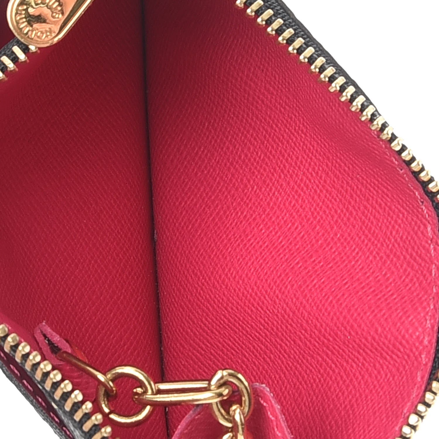 Louis Vuitton Monogram Multicolor Key Pouch Black Grenade 5 of 7