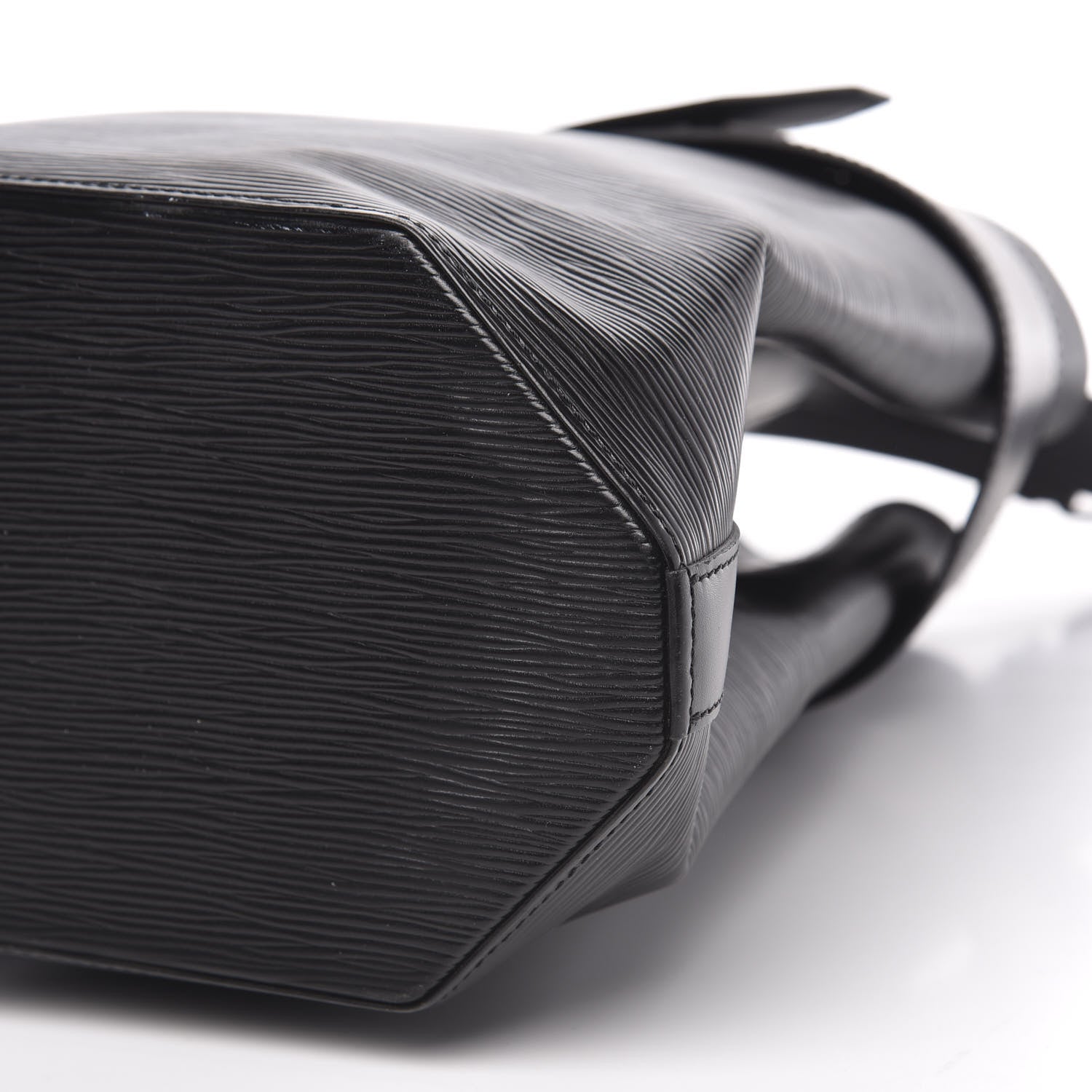 Louis Vuitton Epi Sac D'Epaule GM Black 9 of 10