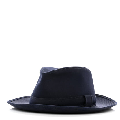Hermes Cotton Canvas Edouard Hat 58 Encre 3 of 9