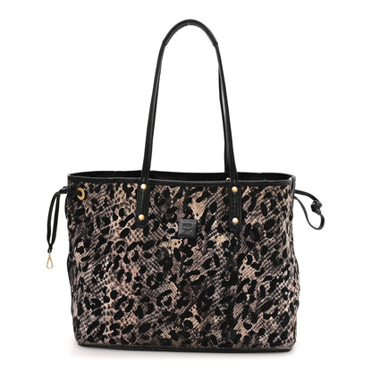 MCM Medium Project Reversible Shopper Tote Black 4 of 18