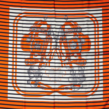 Hermes Silk Jersey Brides De Gala Bayaderes Scarf 90 1 of 5