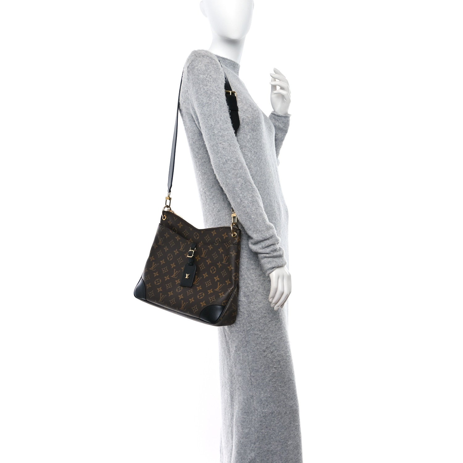 Louis Vuitton Monogram Odeon MM Brown 2 of 9