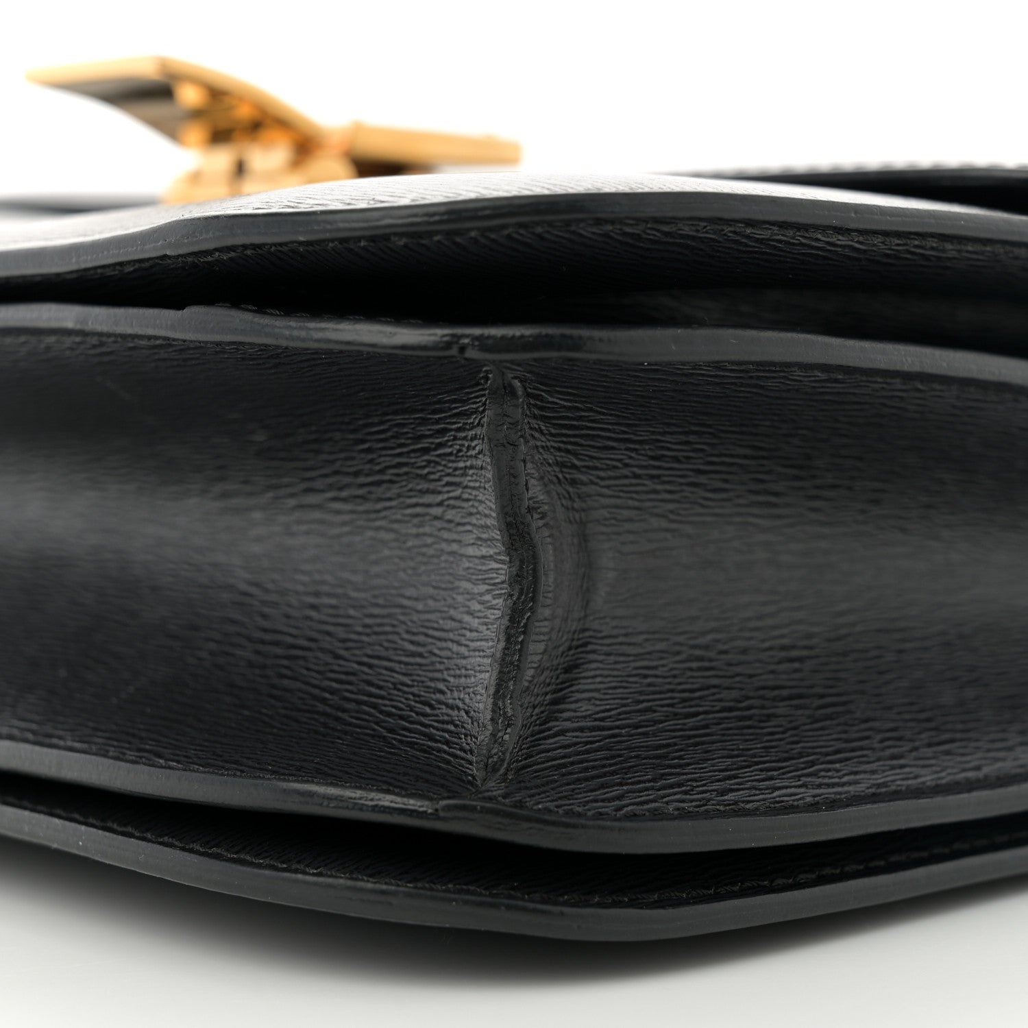 Celine Liege Calfskin Medium Classic Box Flap Bag Black 10 of 12