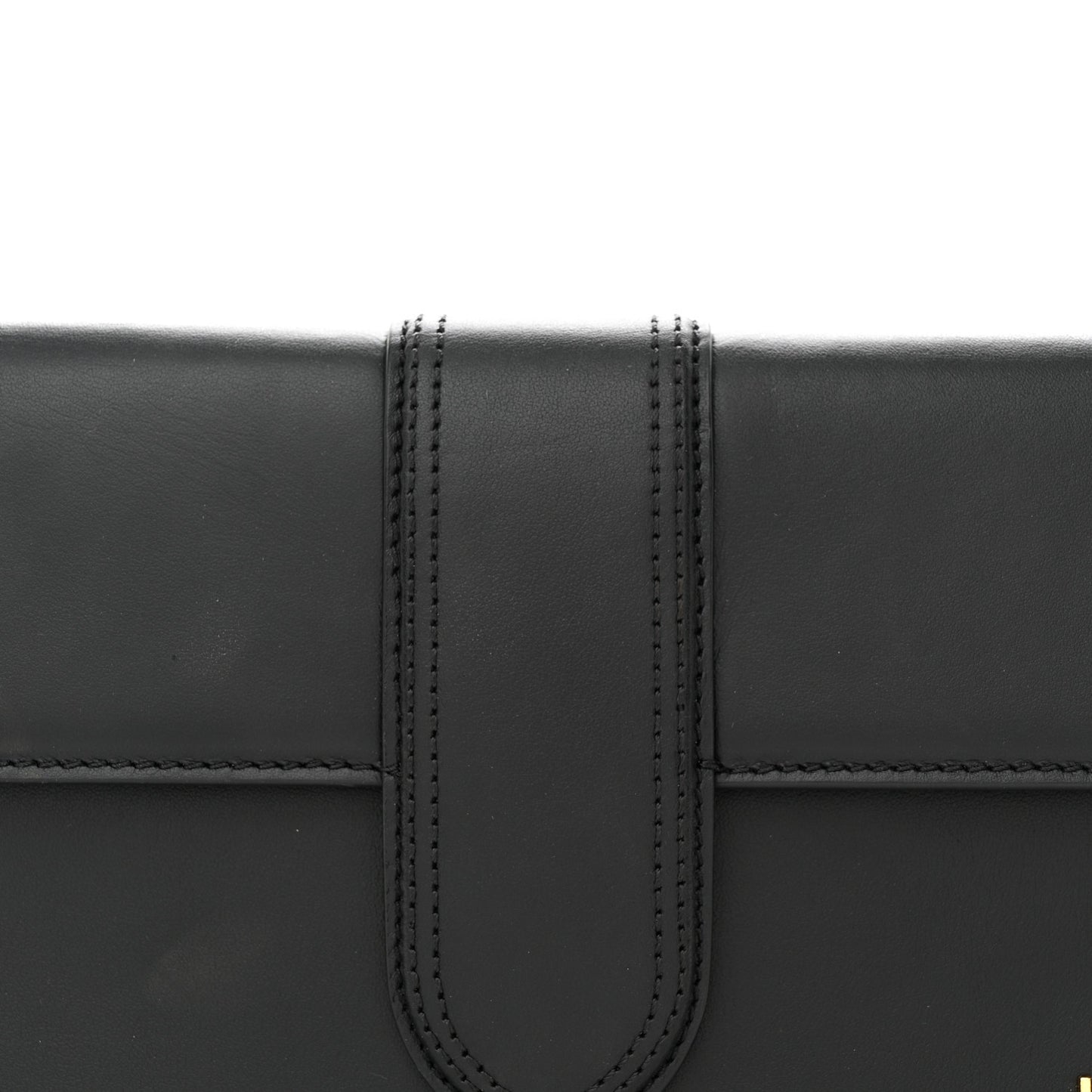 Smooth Calfskin Le Bambino Long Black