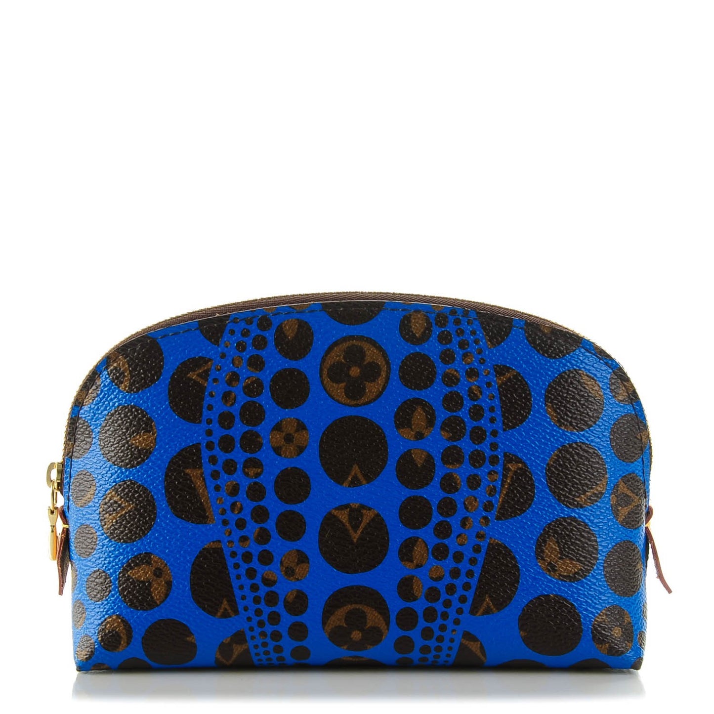 Monogram Kusama Pumpkin Dots Cosmetic Pouch Blue