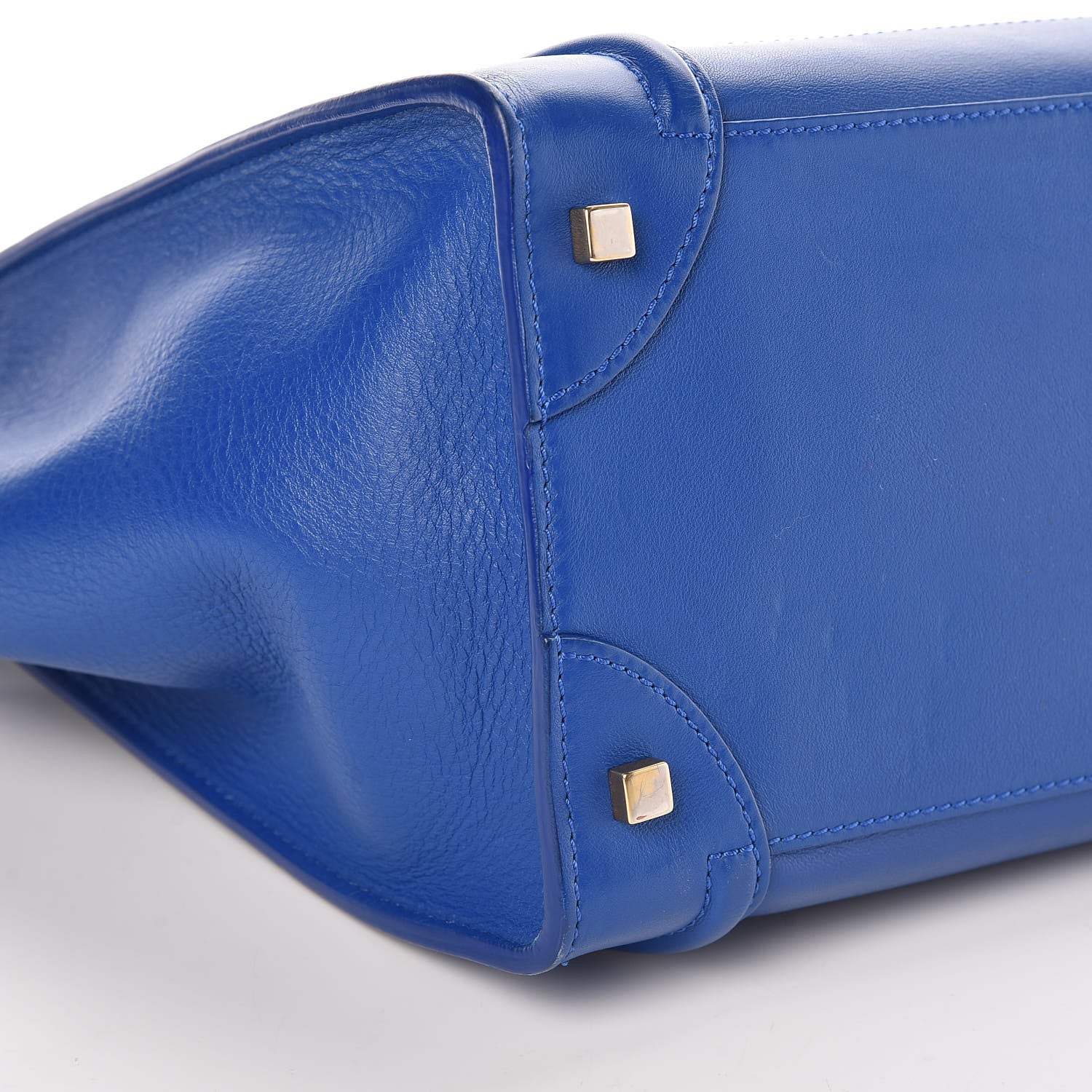 Celine Smooth Calfskin Mini Luggage Royal Blue 12 of 15