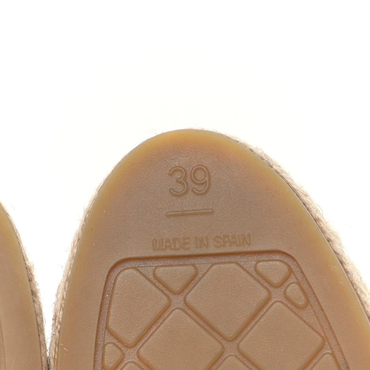 Chanel Tweed Lambskin Patent CC Espadrilles 39 Black White 6 of 9
