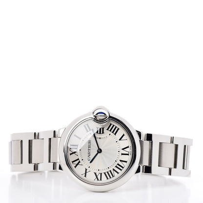 Cartier Stainless Steel 36mm Ballon Bleu De Quartz Watch 3 of 5