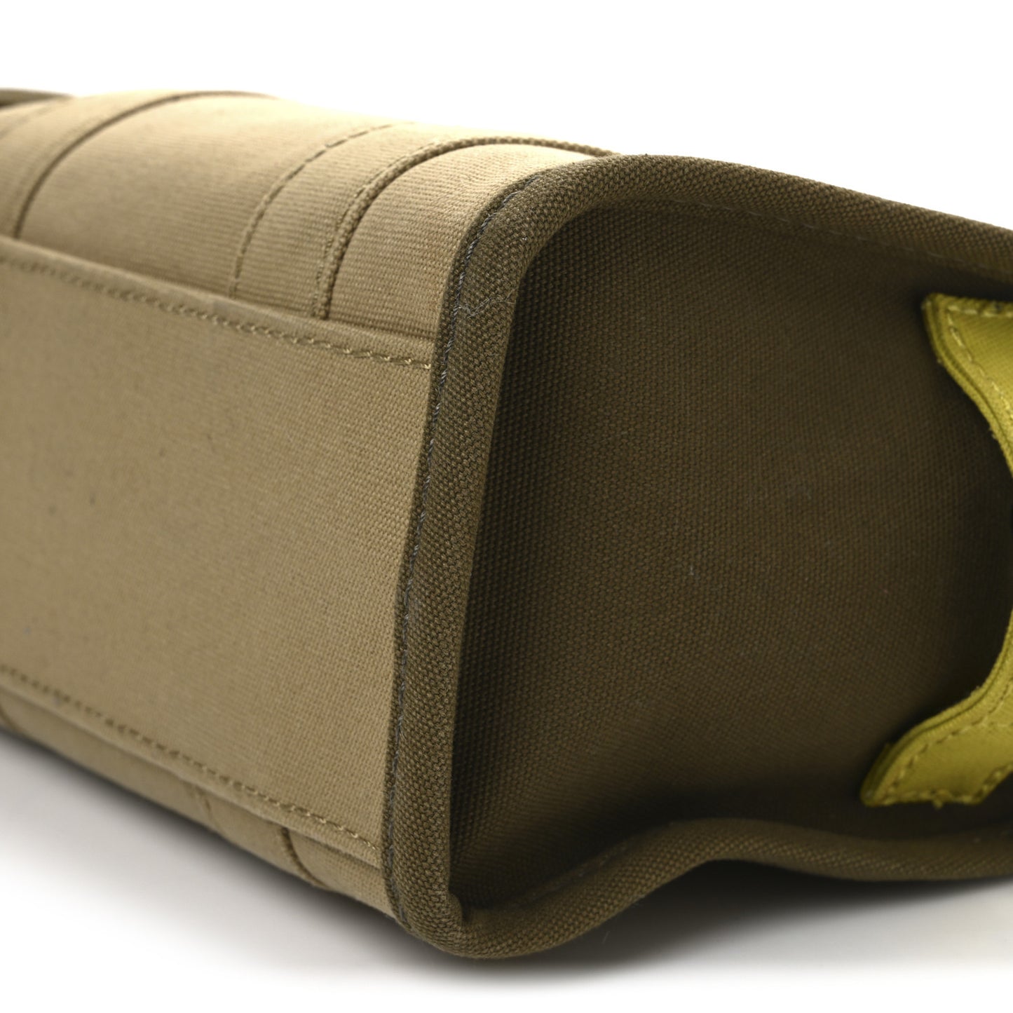 Cotton Canvas Small The Traveler Tote Bag Slate Green Multicolor