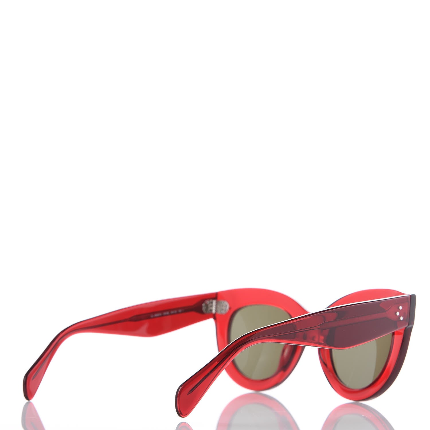Celine Caty Sunglasses CL 41050/S Red 4 of 6